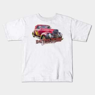 1940 Ford Deluxe Convertible Kids T-Shirt